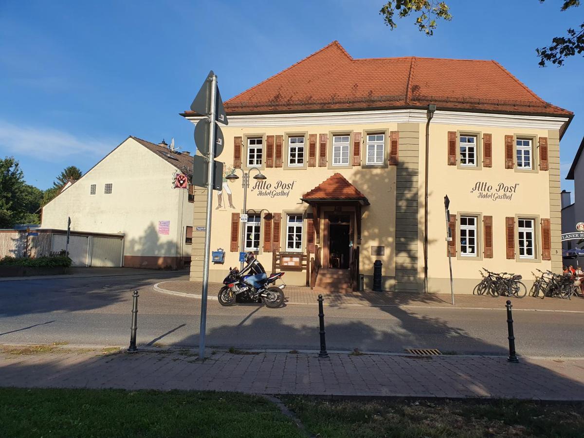 Gasthof Alte Post Oberhausen-Rheinhausen Buitenkant foto