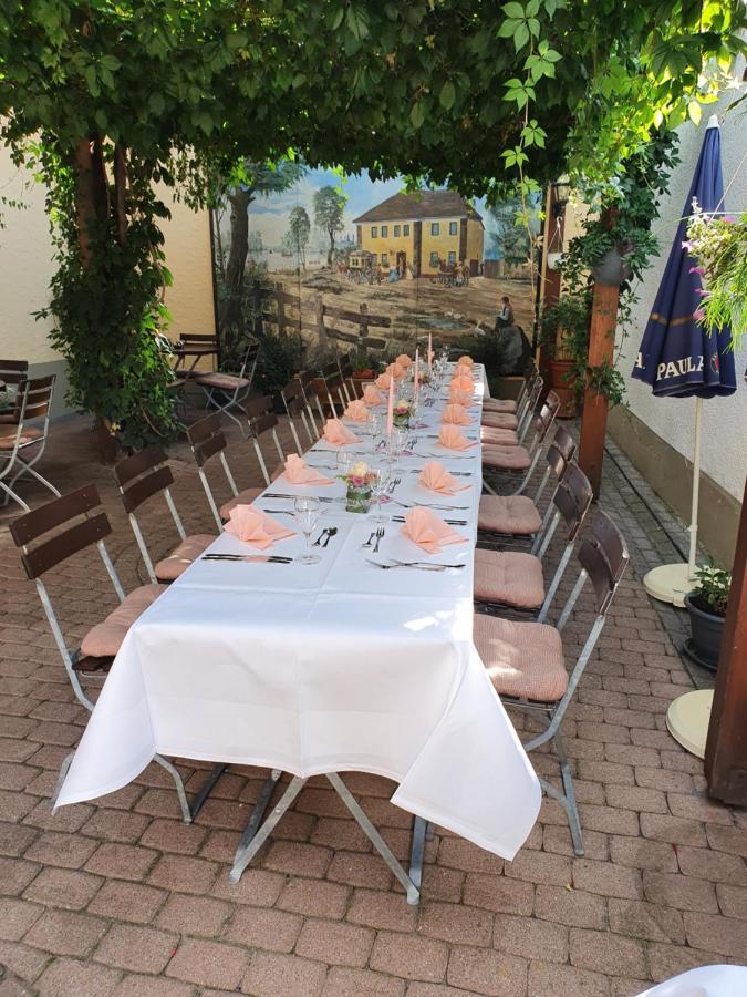 Gasthof Alte Post Oberhausen-Rheinhausen Buitenkant foto